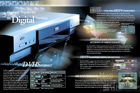 JVC HM-DH30000 D-VHS recorder