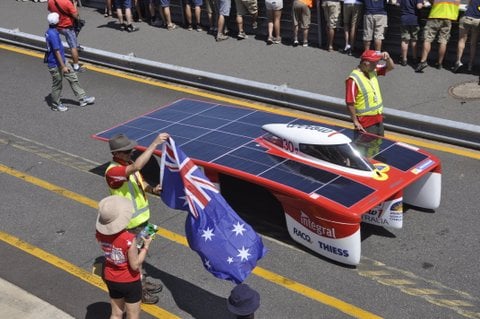 Team Arrow World Solar Challenge Car