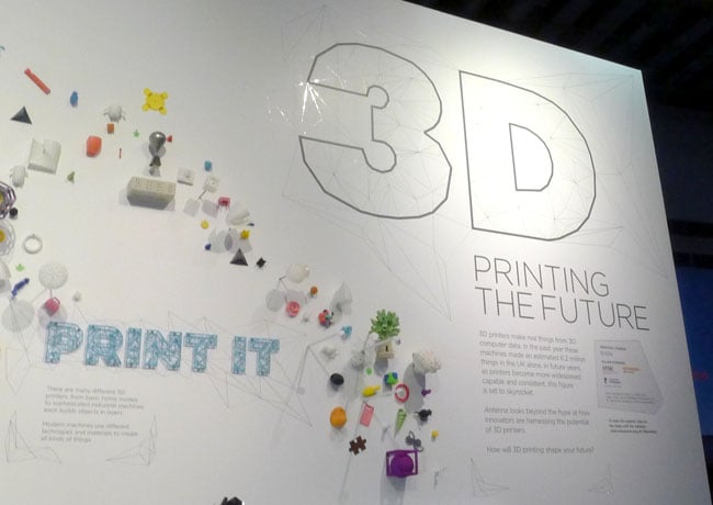 Science Museum '3D: printing the future'