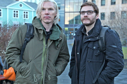 Benedict Cumberbatch as Julian Assange in The Fifth Estate