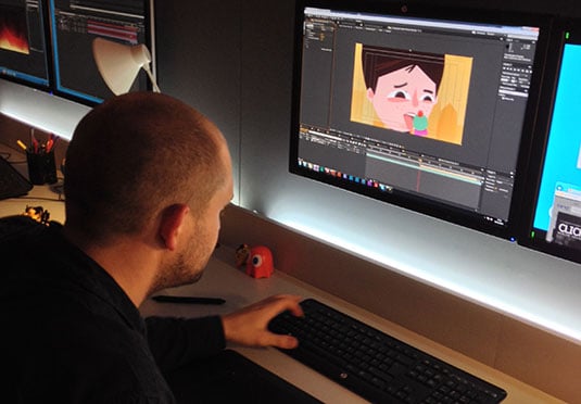 HP ZED London's Hero child stage animator from Mummu