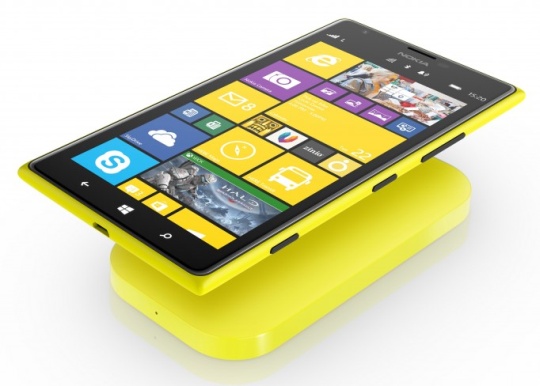 Nokia 1520 - wireless charging built in