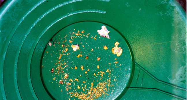 Panning for gold