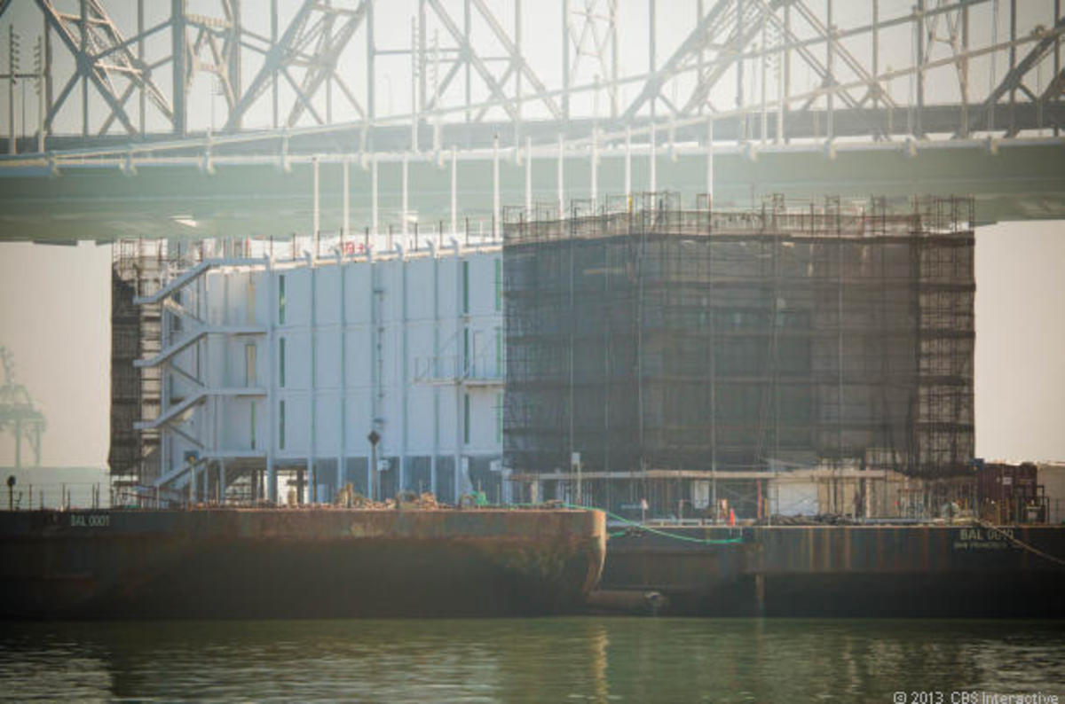 Is it barge? Is it a data center? Mystery FLOATING 'Google thing' • The