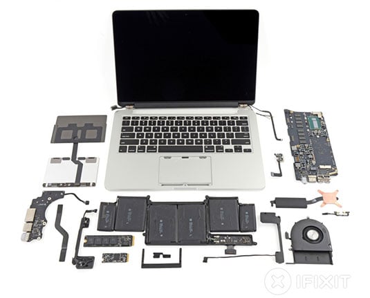 Don T Crack That Mac Almost Nothing In New Retina Macbook Pros Can Be Replaced The Register