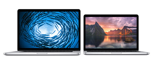 Apple's MacBook Pro with Retina display models from 2013