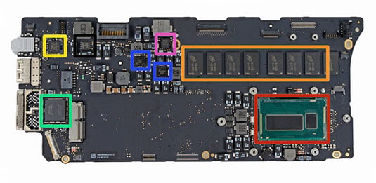 2014 macbook pro logic board replacement