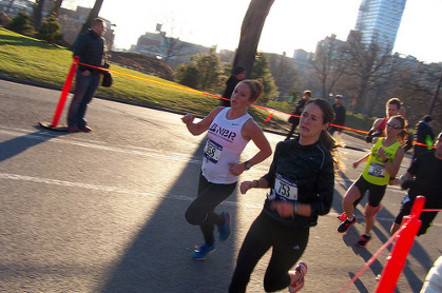 Running girls