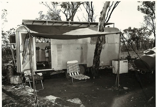 Construction hut, Alice-Darwin Microwave