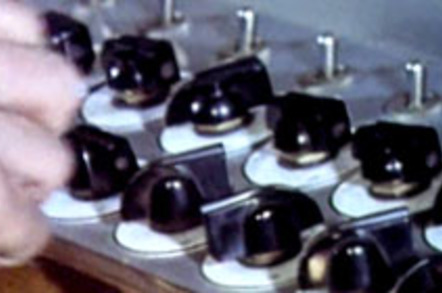 Keying unit with attack and decay function knobs and switches