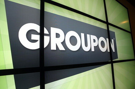 Groupon office screen