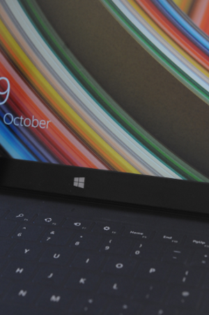 Surface Pro 2 keyboard and screen, photo; Gavin Clarke