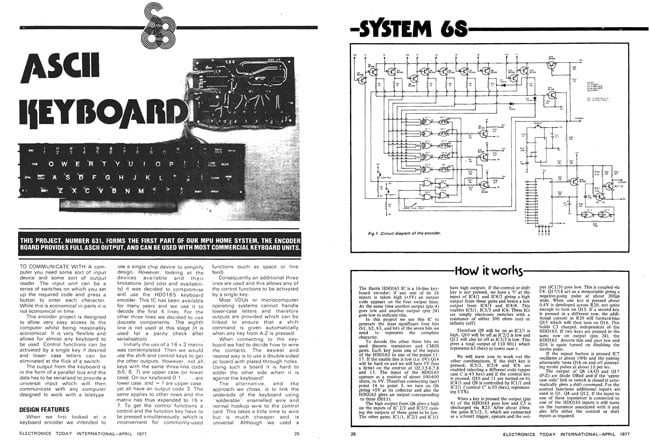 Electronics Today International System 68