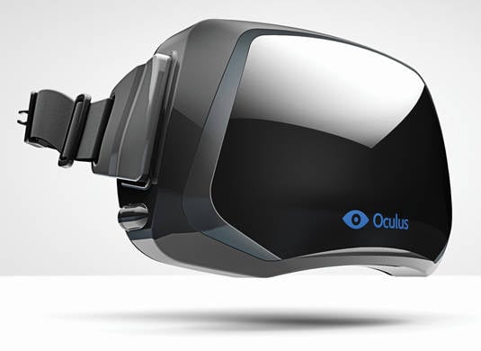 Oculus Rift VR system prototype