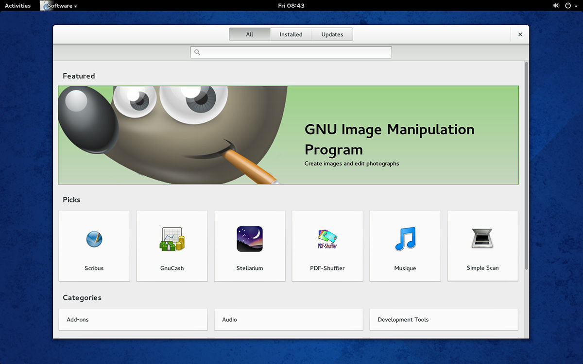 Fedora 20 software app install