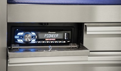 The Ultima Tool Chest's DVD player