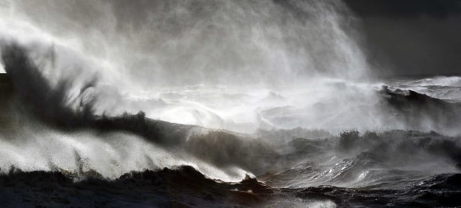 Stormy Dover. Pic: Phil Houghton