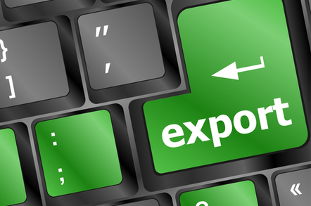 Export computer keyboard key