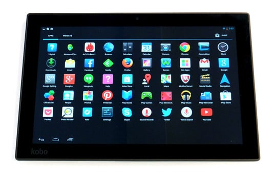 Kobo Arc 10HD Android tablet