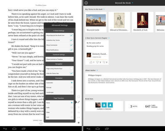 Kobo Advanced Settings and Beyond the Book