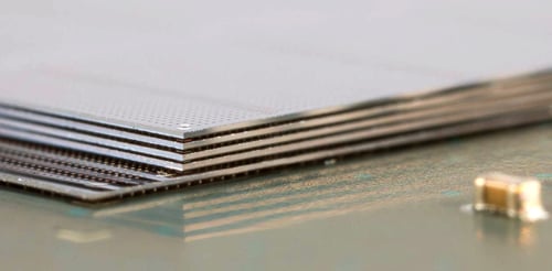 Micron HMC chip during manufacture