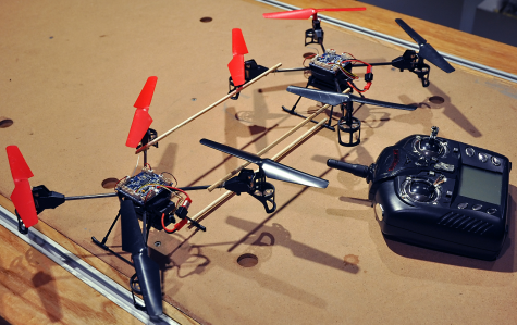 Goudsene's quad-copter camera rig