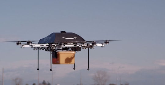 An Amazon Prime Air drone