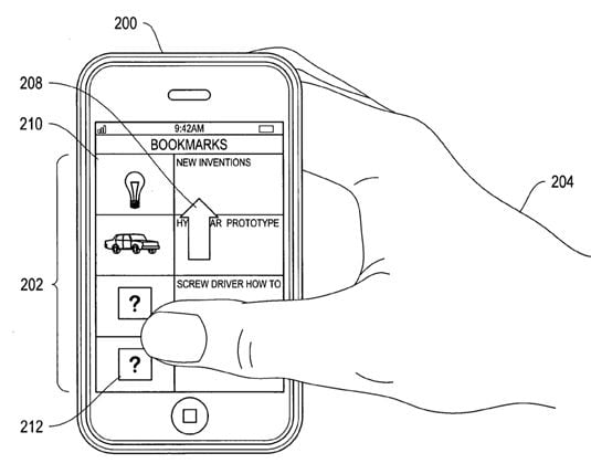 Apple face-recognition patent illustration