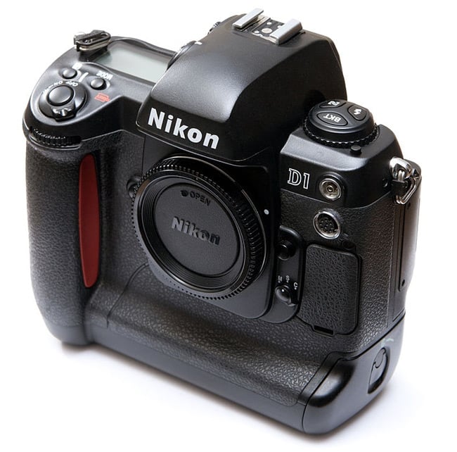 The Nikon D1. Photo: Ashley Pomeroy