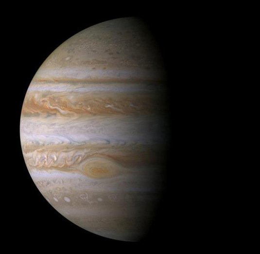 Cassini image of Jupiter. Pic: NASA