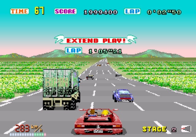 outrun video game