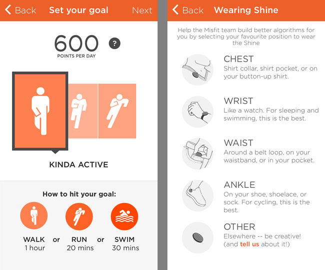 Misfit Wearables Shine