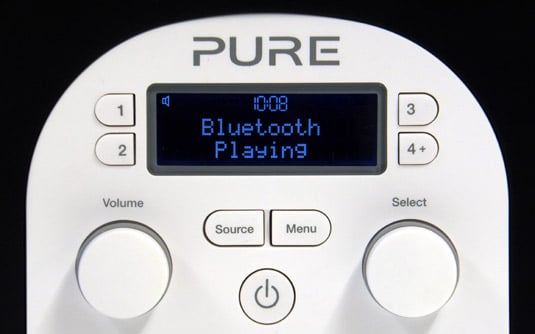 Pure Evoke D2 with Bluetooth front panel