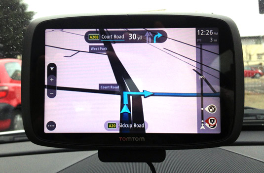 TomTom GO 6000 satnav turn