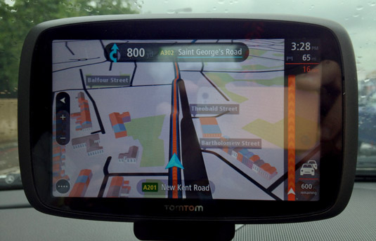 TomTom GO 6000 congestion