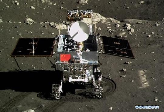 China's Jade Rabbit moon lander