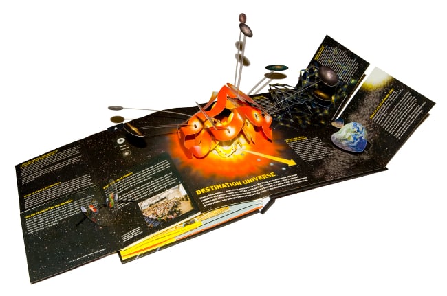 Large Hadron Collider Pop-up Book