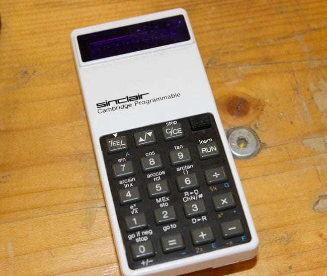 RARE VINTAGE 80'S EXECUTIVE CALCULATOR OLD COMPUTER LOOK BUTTONS TAIWAN NEW MIB! 