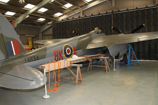 de Havilland Mosquito B Mk.35 TA634 at the de Havilland Museum