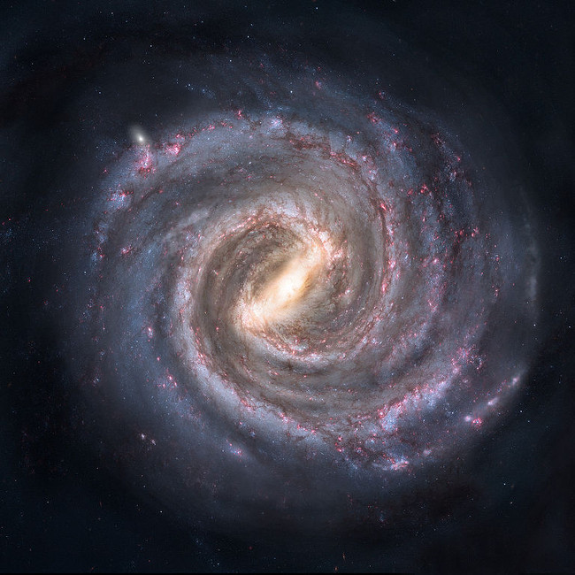 Artist's impression of the Milky Way