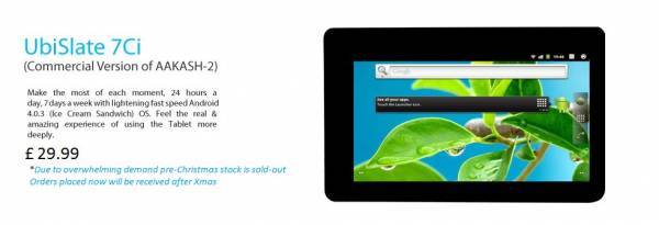 datawind aakash 2 ubislate tablet