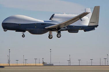 The Triton unmanned aircraft system completes its first flight May 22, 2013