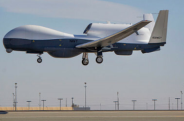 The Triton unmanned aircraft system completes its first flight May 22, 2013