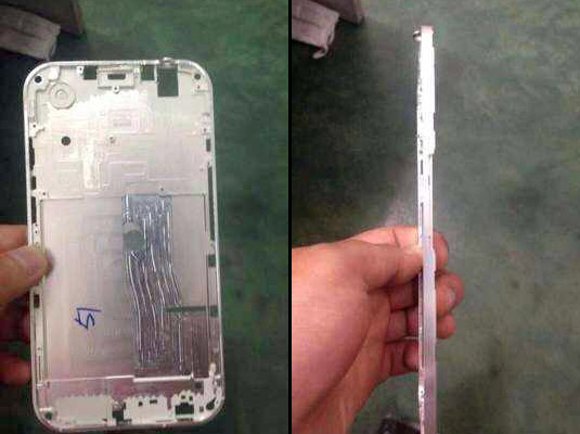 Rumoured Apple iPhone 6 chassis leaked photos