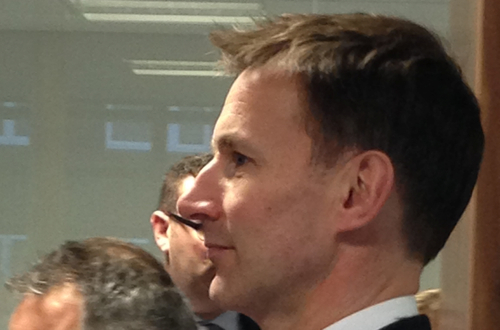 Jeremy Hunt at Aegis One 10 Jan 2014