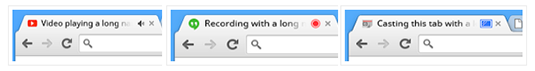 Chrome 32's new tab icons