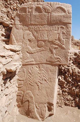 The Vulture Stone in Gobekli Tepe