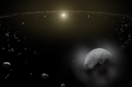 Artist's impression of Ceres
