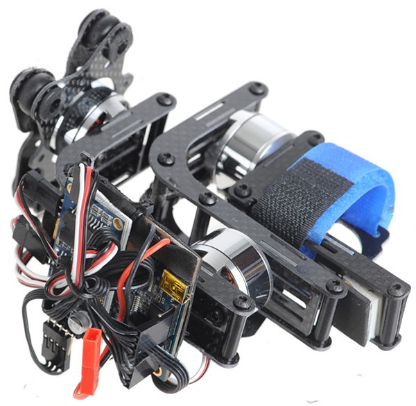 A typical Chinese 3-axis gimbal for the GoPro