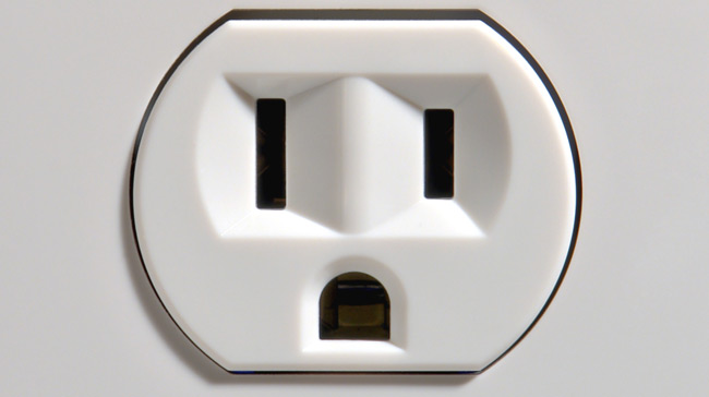 NEMA 5 plug socket